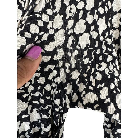 Diane von Furstenberg Bentley SJ Work Office‎ Silk Ruched Mini Dress Size 4 - Picture 5 of 10